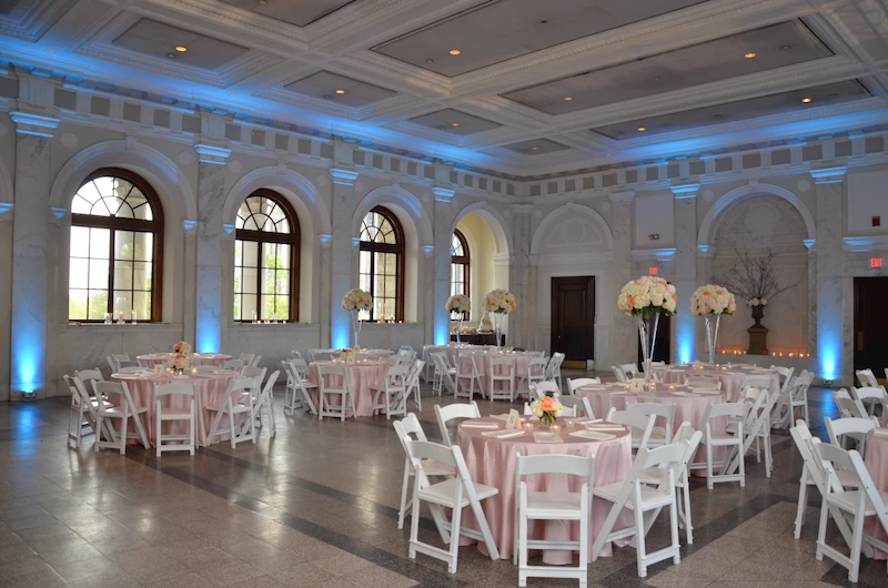 Decorated event space